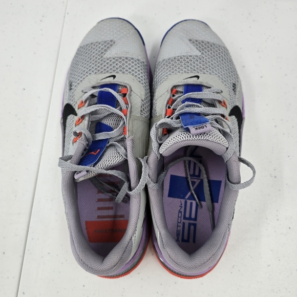 Nike Metcon 7 Light Smoke Grey Violet Haze Sneakers CZ8281-005 Men's Size 8.5. - Picture 4 of 9